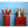 Rubber sheath soft cable